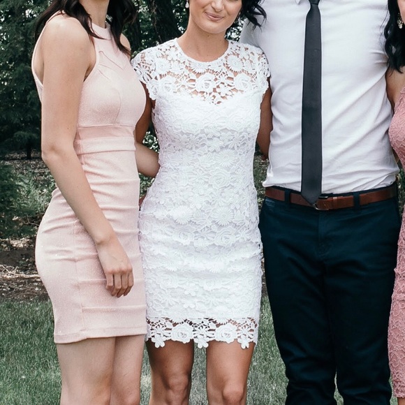 GUESS Joya Lace Dress XS - Picture 3 of 3